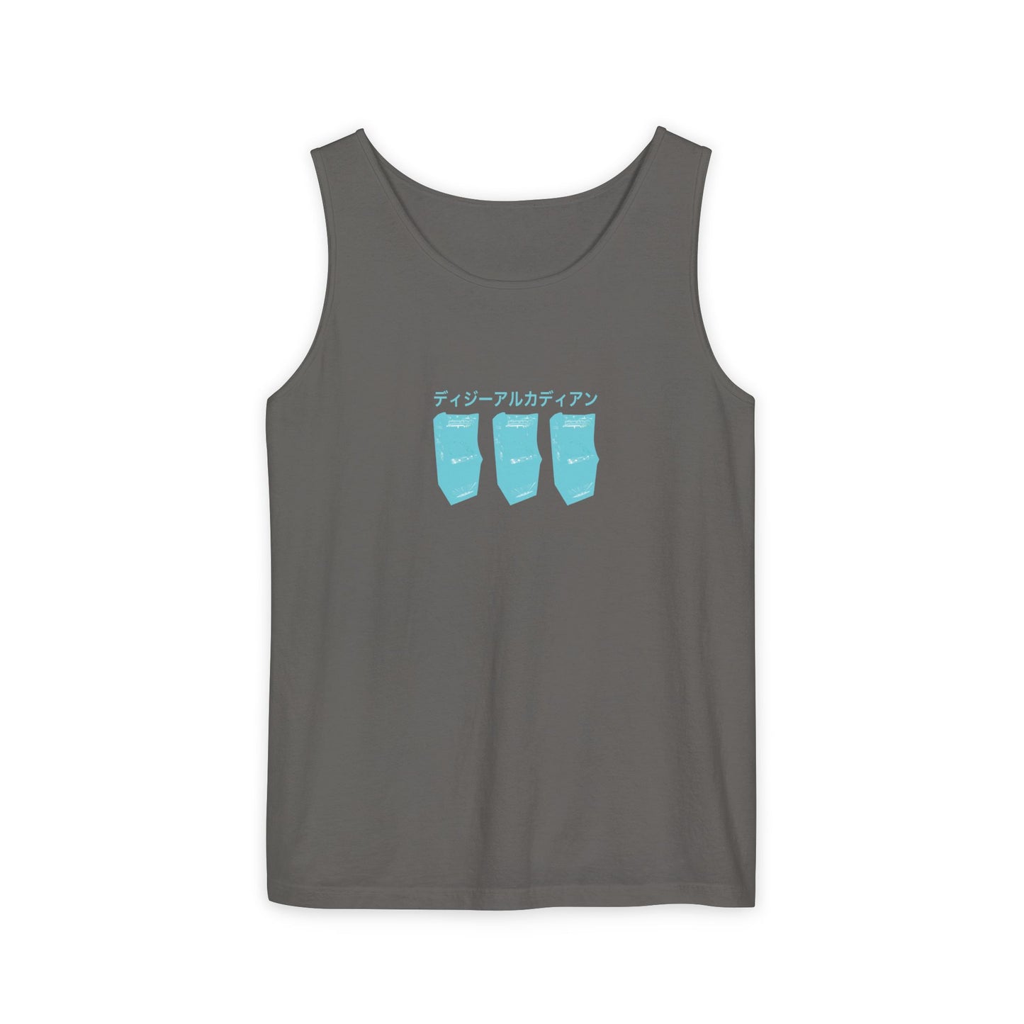 Dizzy Arcadian Logo Tank Top in Pepper