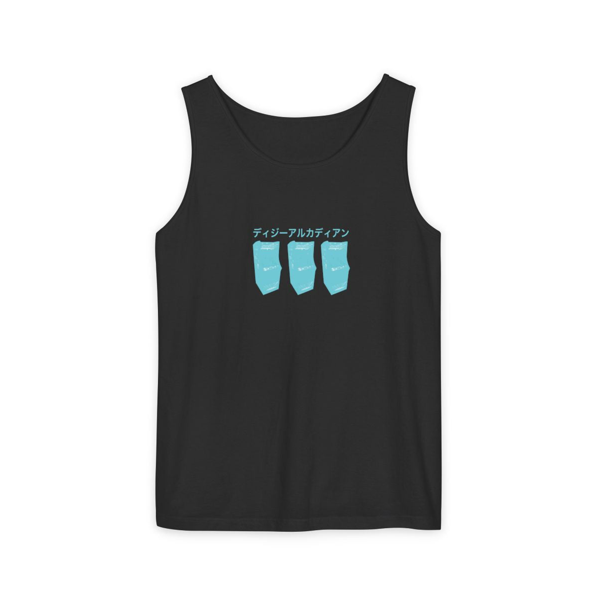 Dizzy Arcadian Logo Tank Top in Black