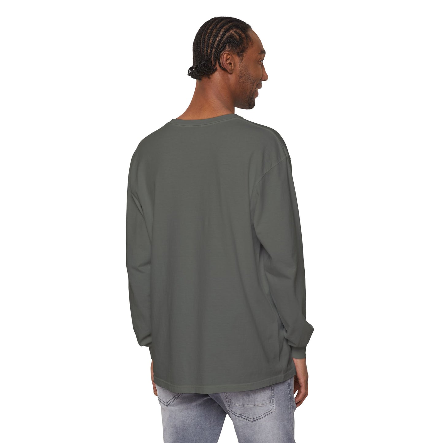 Dizzy Arcadian Logo Long Sleeve T-Shirt in Pepper