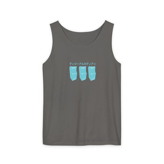Dizzy Arcadian Logo Tank Top in Pepper